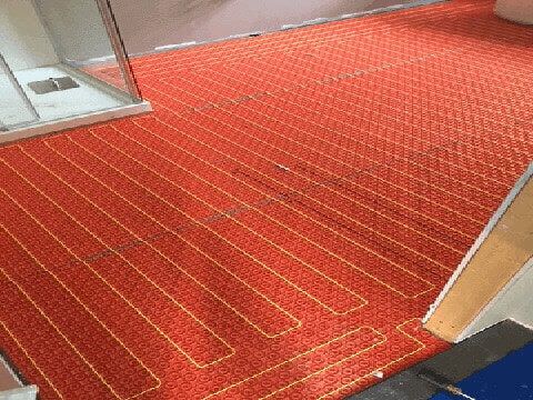 Montreal West Island Heated Flooring Installation