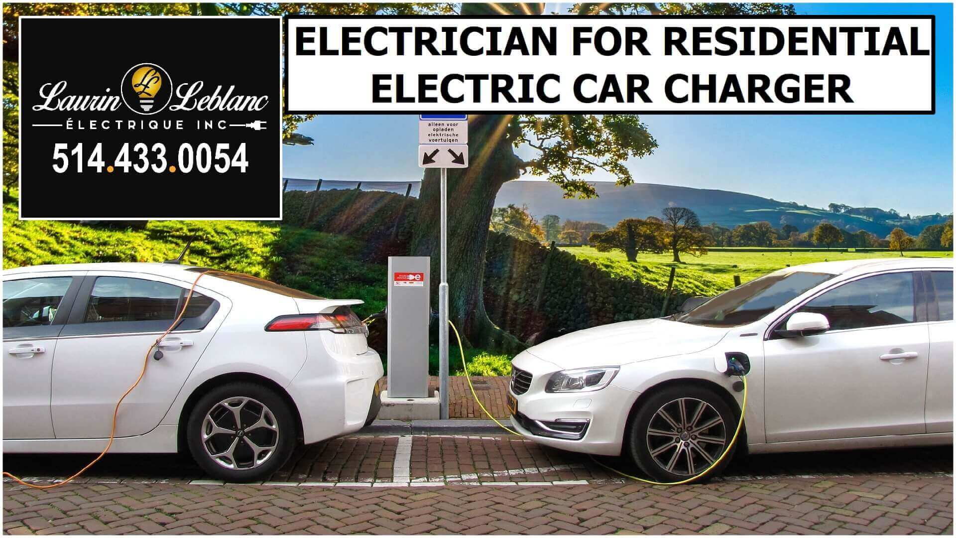 Electrician EV Charger in Rigaud