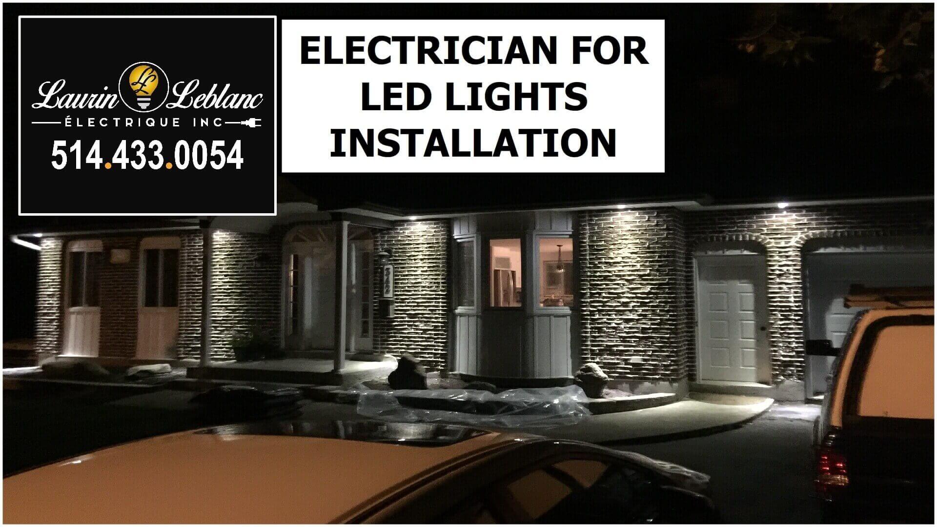 LED lights in Rigaud