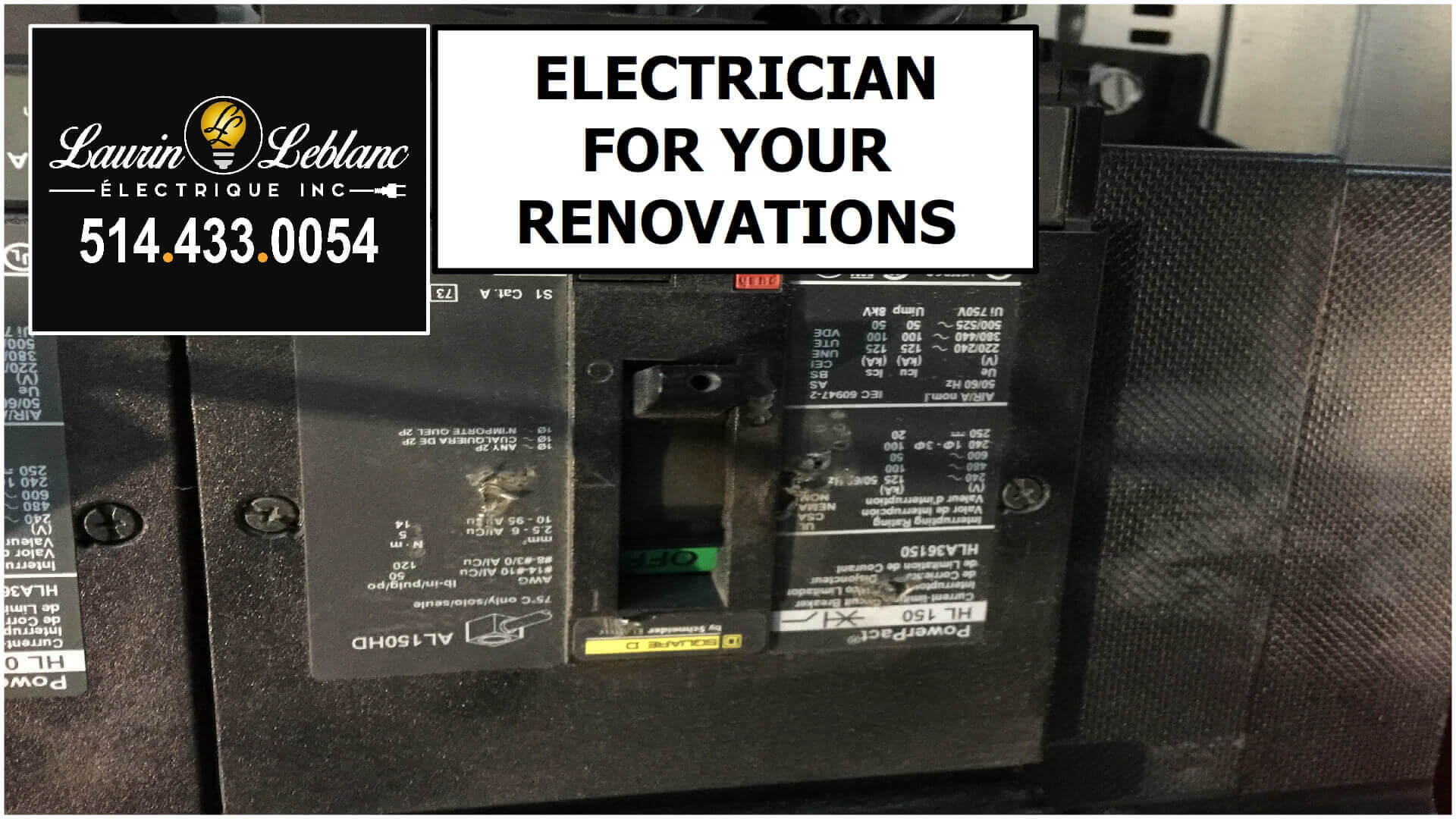 Electrician Renovations in St-Lazare