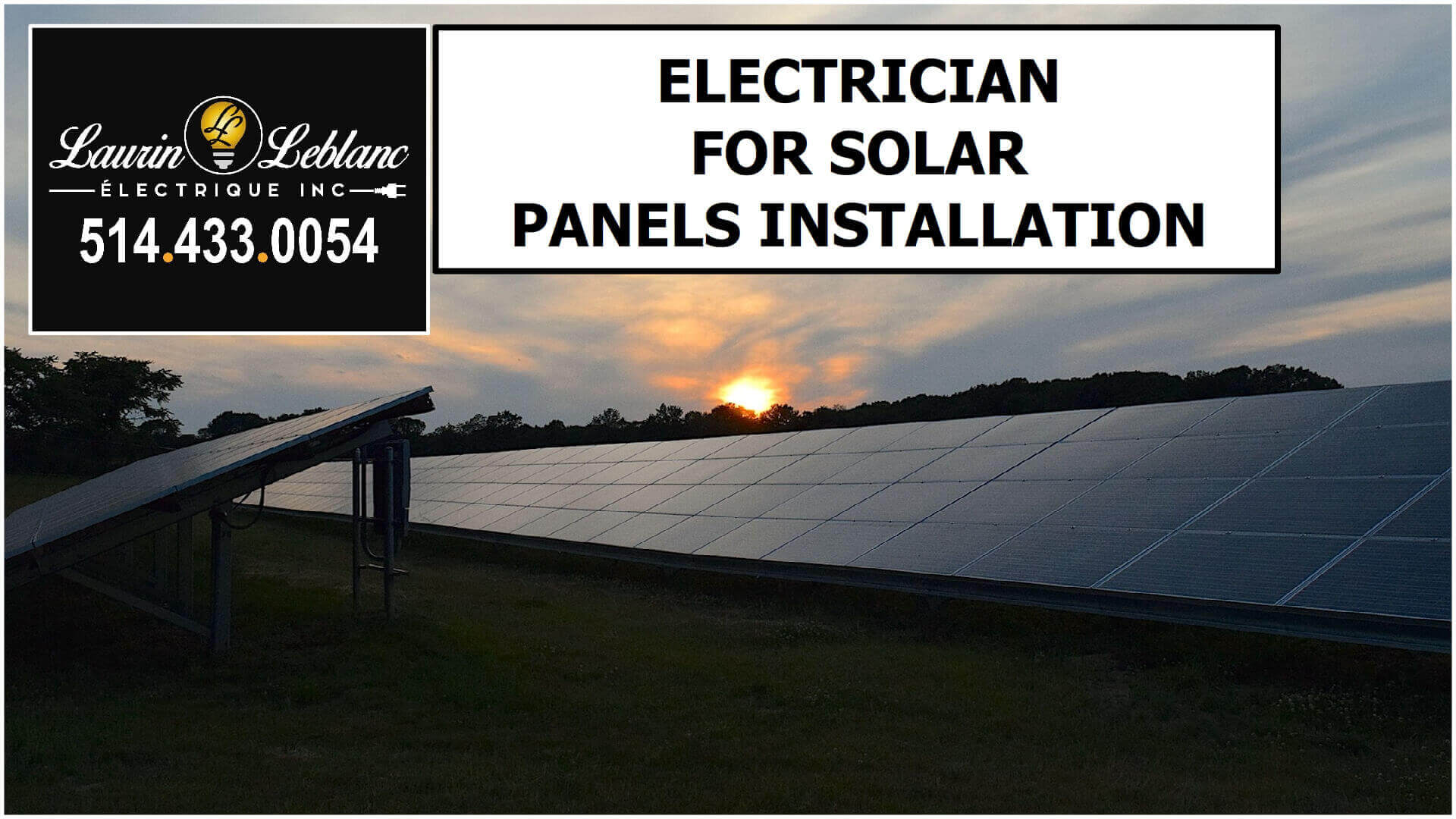 Electrician Solar Panels in Laval
