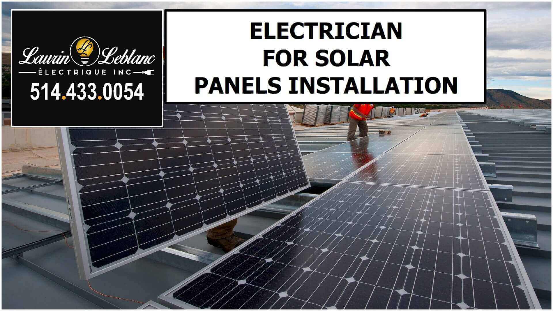 Electrician Solar Panels in Roxboro
