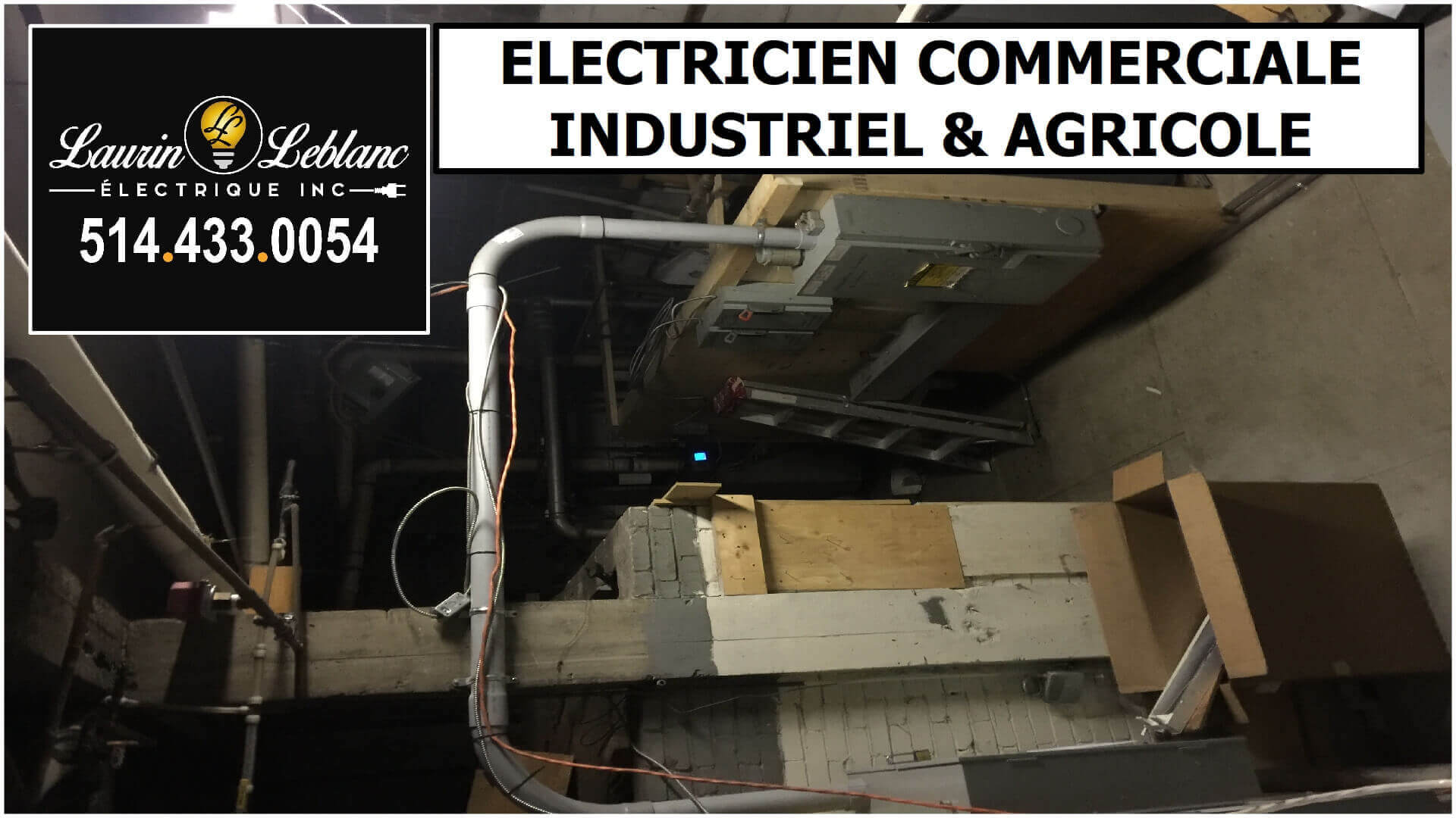 Électricien Commercial à Rigaud