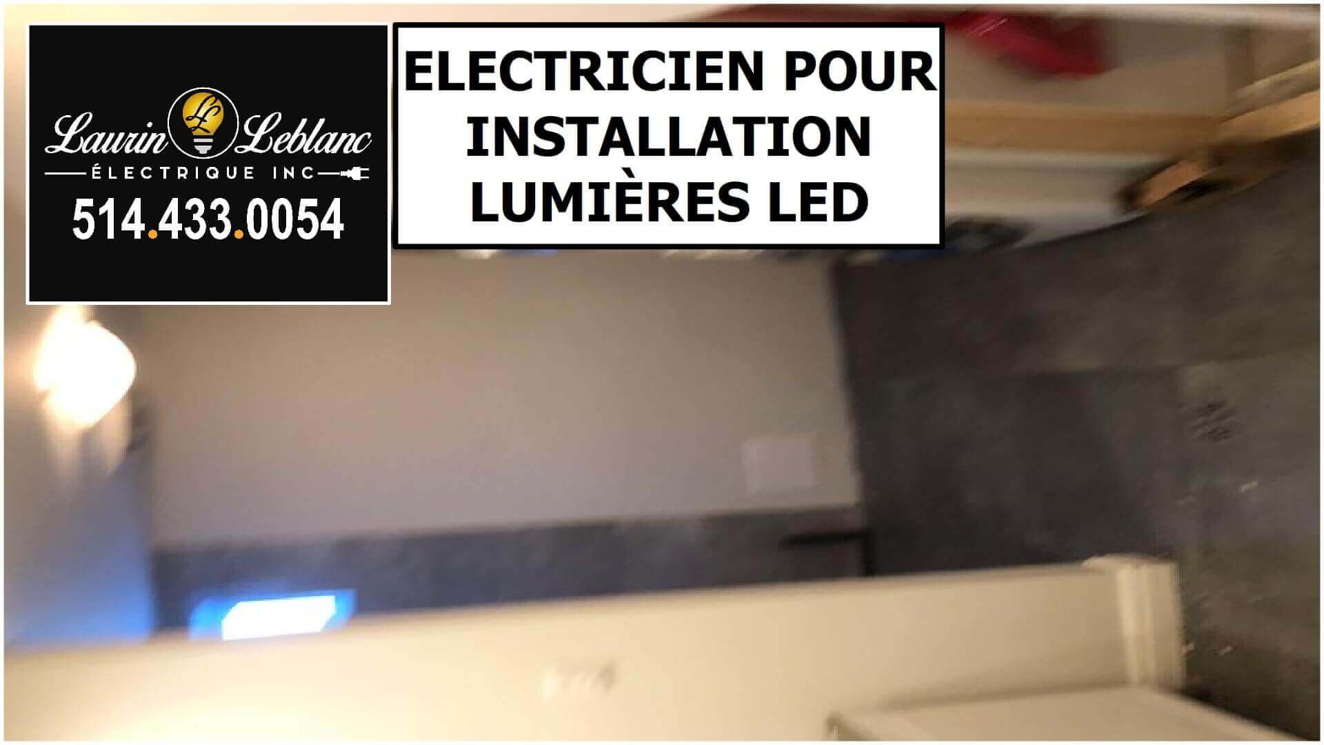 Installation Eclairage LED à Baie D'Hurfe