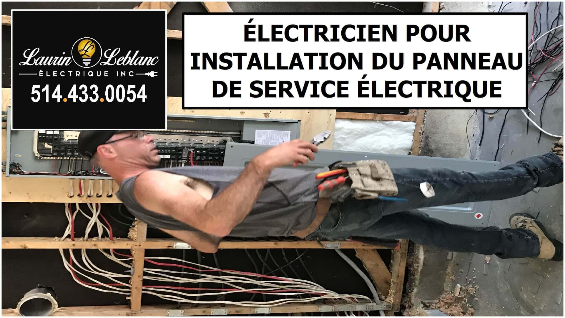 Installation Panneau Service à Laval