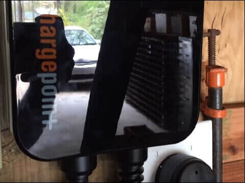 EV Charger Installation in a garage in Pierrefonds, West Island