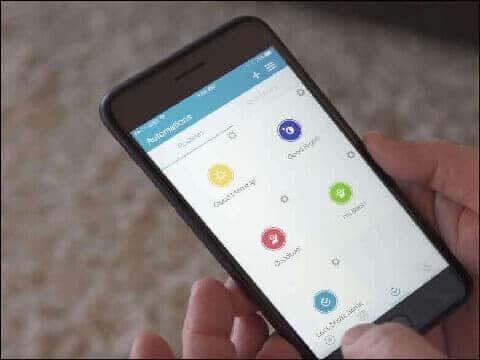 Smart Home Installation operated with cellphone in Kirkland, West Island